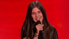 Сабина Мустаева. «Путь». Голос.Дети-2. Слепое прослушивание. Фрагмент выпуска от 20.02.2015