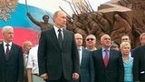 Владимир Путин выступил на торжественном открытии памятника солдатам Первой Мировой