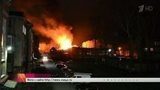 Крупный пожар тушат в Кемерове
