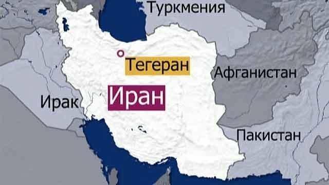 Пакистан иран карта