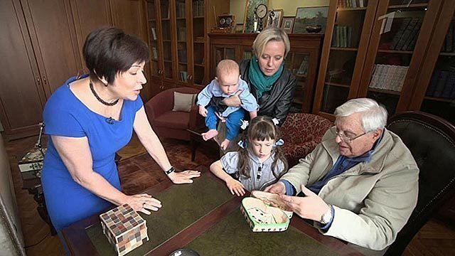 Дети олега басилашвили фото с семьей В гостях у Олега Басилашвили. Дом в доме для Олега Басилашвили. Идеальный ремонт