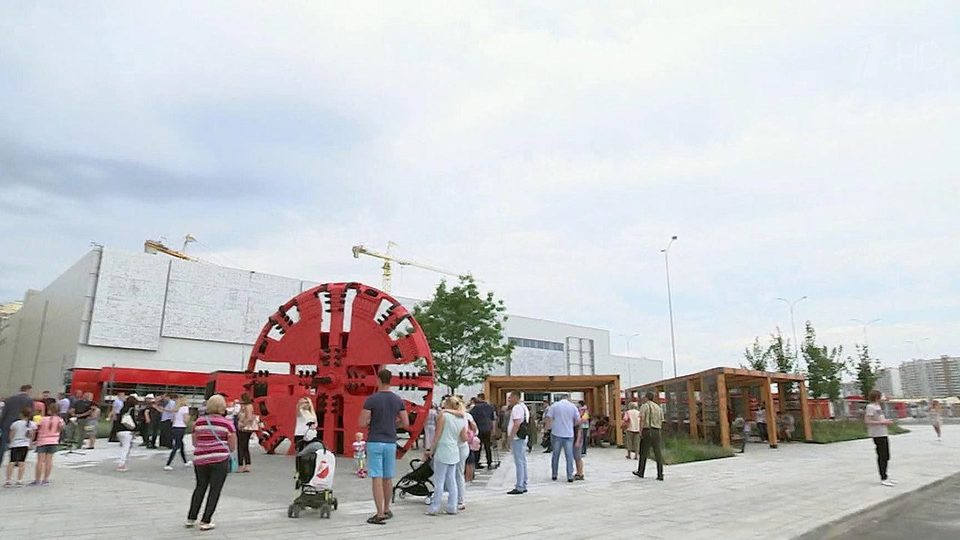 В Москве открыли сразу семь новых станций метро. Новости. Первый канал