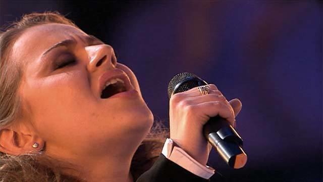 Полина Зизак. «Power of love». Голос-1. Нокауты. Фрагмент выпуска от 07.12.2012