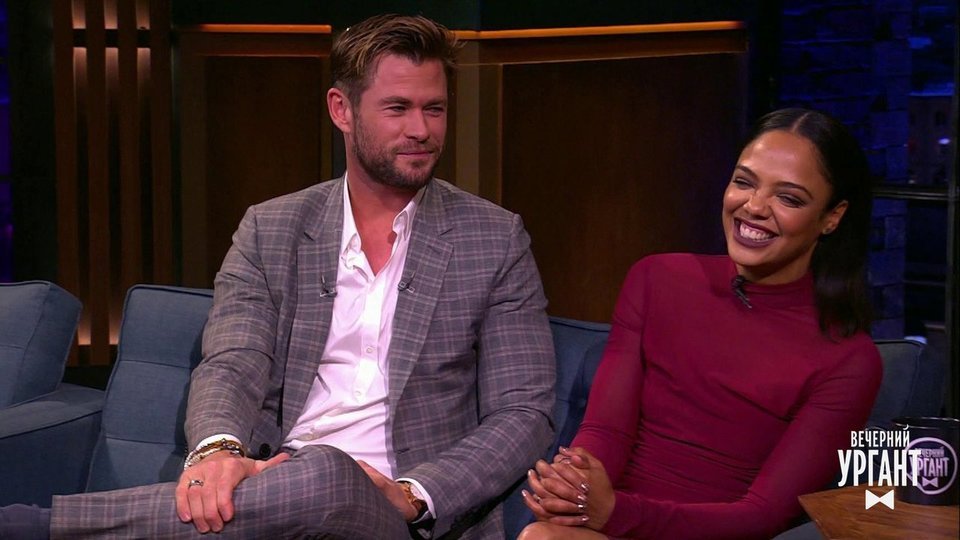 Актеры Крис Хемсворт и Тесса Томпсон о фильме «Люди в