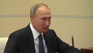 Владимир Путин в Ново-Огарево встретился с главой Россельхозбанка Дмитрием Патрушевым