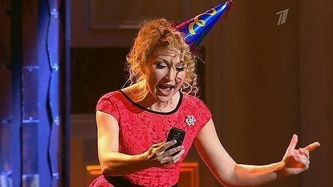 Светлана Галка — «День рождения в одиночестве» Театр Эстрады. Фрагмент выпуска от 31.01.2015