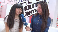 Нонна Еганян. Интервью после слепого прослушивания. Голос.Дети-3