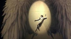 Иван Скобрев и Анастасия Бурдина — «Ангел». Прыжки на батуте. Без страховки. Фрагмент выпуска от 20.03.2016