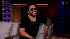 Музыкант Ленни Кравиц. Вечерний Ургант. Фрагмент выпуска от 21.10.2014