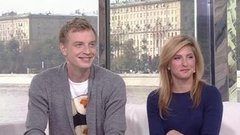 Алексей Гоман, Яна Хохлова о проекте «Ледниковый период» в эфире программы «Доброе утро» от 12.09.2014