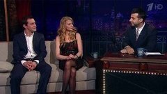 Светлана Ходченкова, Константин Хабенский, Майкл Питт и Дима Билан. Вечерний Ургант. 303 выпуск от 11.04.2014