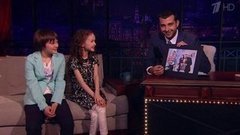 Арина Данилова и Марк Потапов. Вечерний Ургант. 287 выпуск от 13.03.2014