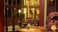 Подсвечник из фужера и шишек. Доброе утро. Фрагмент выпуска от 07.12.2016