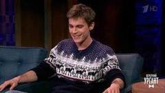 Актер Иван Янковский. Вечерний Ургант. Фрагмент выпуска от 30.01.2017