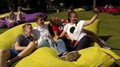 Выпускной в Парке Горького. Доброе утро. Фрагмент выпуска от 19.06.2015