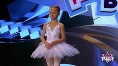 Изящная балерина Алина Серебрякова. Лучше всех! Фрагмент выпуска от 05.03.2017