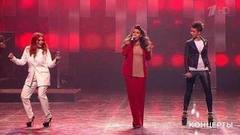 Анастасия Спиридонова, Ирина Дубцова и Ромади — «Sex Bomb». Концерт «О чем поют мужчины». Фрагмент выпуска от 08.03.2017