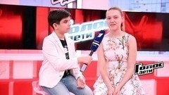 «Я не брошу петь и хочу поступить в консерваторию». Елизавета Качурак. Интервью после Песни на вылет. Голос.Дети-4