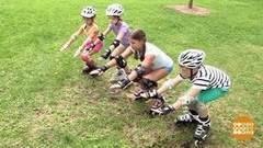 Учимся падать на роликах. Доброе утро. Фрагмент выпуска от 11.08.2017