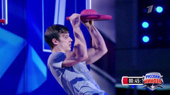 Антон Фоменко. Полуфинал. Русский ниндзя. Фрагмент выпуска от 14.01.2018