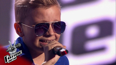 Майкл Пинчук. «The Way You Make Me Feel». Голос.Дети-5. Слепое прослушивание. Фрагмент выпуска от 02.02.2018