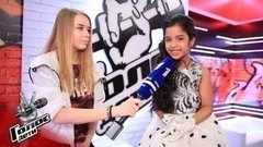 «В Москве я впервые увидела снег!». Лавалина Сандип Наир. Интервью после Слепого прослушивания. Голос.Дети-5