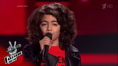 Эрик Аракелян. «Ах, эта девушка». Голос.Дети-5. Слепое прослушивание. Фрагмент выпуска от 22.02.2018