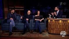 Алексей Герман-младший, Елена Окопная и Милан Марич. Вечерний Ургант. 934 выпуск от 27.02.2018