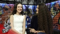 «Самым сложным в песне было учить слова на арабском». Эден Голан. Интервью после Песни на вылет. Голос.Дети-5