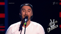 Оскар Тахавиев. «Mas que nada „. Голос 7. Слепое прослушивание. Фрагмент выпуска от 12.10.2018