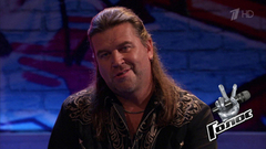 Валерий Анохин. «Поддерживают меня две любимые Наташи — жена и дочь». Голос 7. Фрагмент выпуска от 26.10.2018