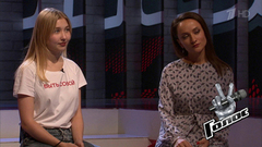 Александра Захарик перед поединком с Валерией Бугорской. «Во мне проснулись материнские чувства». Голос 7. Фрагмент выпуска от 23.11.2018