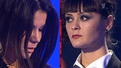 Ольга Кляйн и Валерия Ахатова. «Ain`t nobody». Голос-1. Поединки. Фрагмент выпуска от 16.11.2012