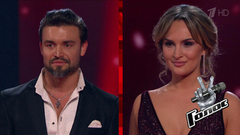 Люсия Знаменская и Петр Захаров. «Давай присядем и поговорим». Голос 7. Поединки. Фрагмент выпуска от 30.11.2018