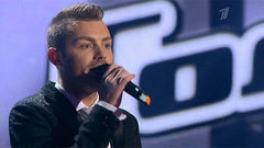 Виталий Милушев. «Актриса». Голос-1. Слепое прослушивание. Фрагмент выпуска от 04.11.2012