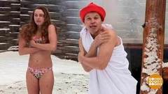 Растираемся снегом. Доброе утро. Фрагмент выпуска от 11.01.2019