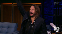 Диджей Боб Синклер о совместном сингле с Робби Уильямсом. Вечерний Ургант. Фрагмент выпуска от 08.02.2019