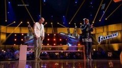 Илья Киреев и Андрей Звонкий. «Для тебя». Голос-3. Поединки. Фрагмент выпуска от 31.10.2014