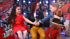 «Валерий Меладзе посоветовал спеть энергично и красиво». Лев Мулло, Яна Хван. Интервью после Поединка. Голос.Дети-6