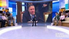 Визит Майка Помпео. Время покажет. Выпуск от 14.05.2019