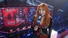 Прямое включение из Red Room. Анастасия Спиридонова проверяет готовность конкурсантов. Голос-2. Специальный репортаж
