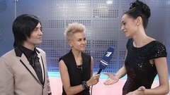 Гела Гуралия и Полина Конкина. Интервью после Поединка. Голос-2