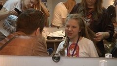 Сергей Волчков и Анастасия Титова. Интервью с финалистом. Голос.Дети-1