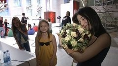 «Мне понравилось стоять на сцене и петь, я начала добавлять свои элементы». Татьяна Геворгян. Интервью после Слепого прослушивания. Голос.Дети-1