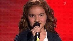 Елизавета Пурис. «Mamma knows best». Голос.Дети-1. Слепое прослушивание. Фрагмент выпуска от 21.03.2014