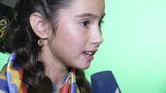 Саида Мухаметзянова. Интервью после Слепого прослушивания. Голос.Дети-2