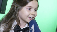 Назели Варелджян. Интервью после Слепого прослушивания. Голос.Дети-2