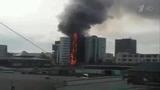 В Уфе мужчина выпрыгнул с девятого этажа горящего здания