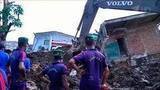 21 человек погиб при обрушении гигантской горящей горы мусора в Шри-Ланке