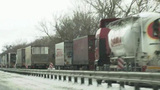 Автосообщение между еще несколькими городами Ростовской области пришлось остановить из-за снегопада
